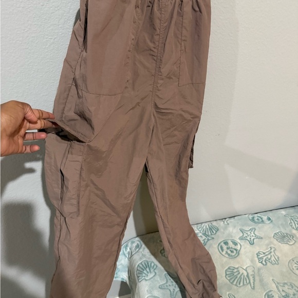 Vintage nobo Women's Brown Cargo overall Pants Sz medium sold out! - Picture 7 of 15